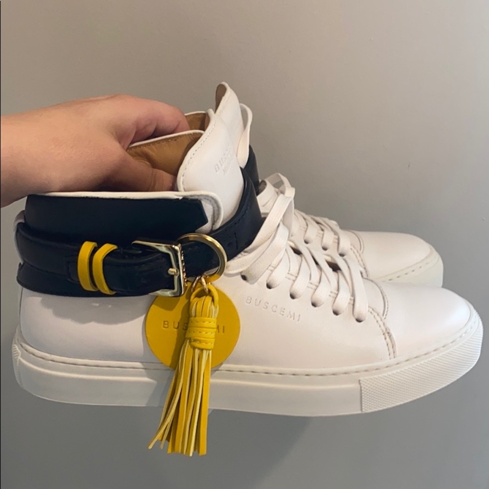 BRAND NEW BUSCEMI HIGH TOP SNEAKERS